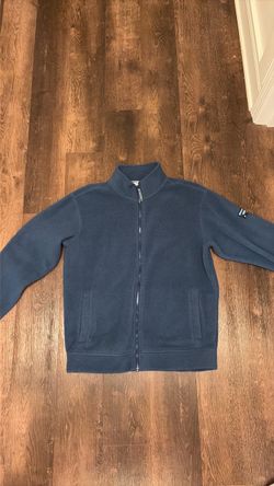 Blue Full-Zip Fleece Jacket