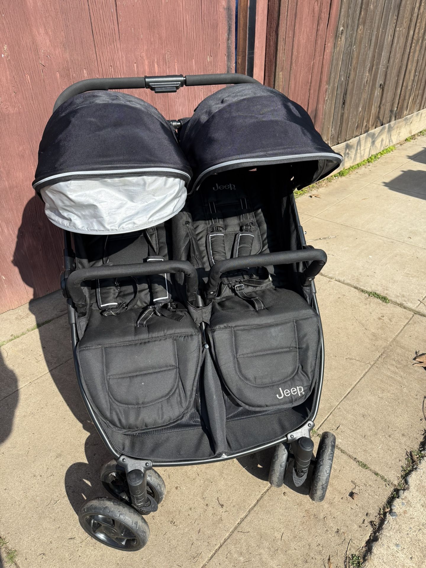 Jeep Destination Ultralight Side x Side Double Stroller