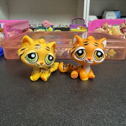 LPS Littlest Pet Shop Tiger Lot