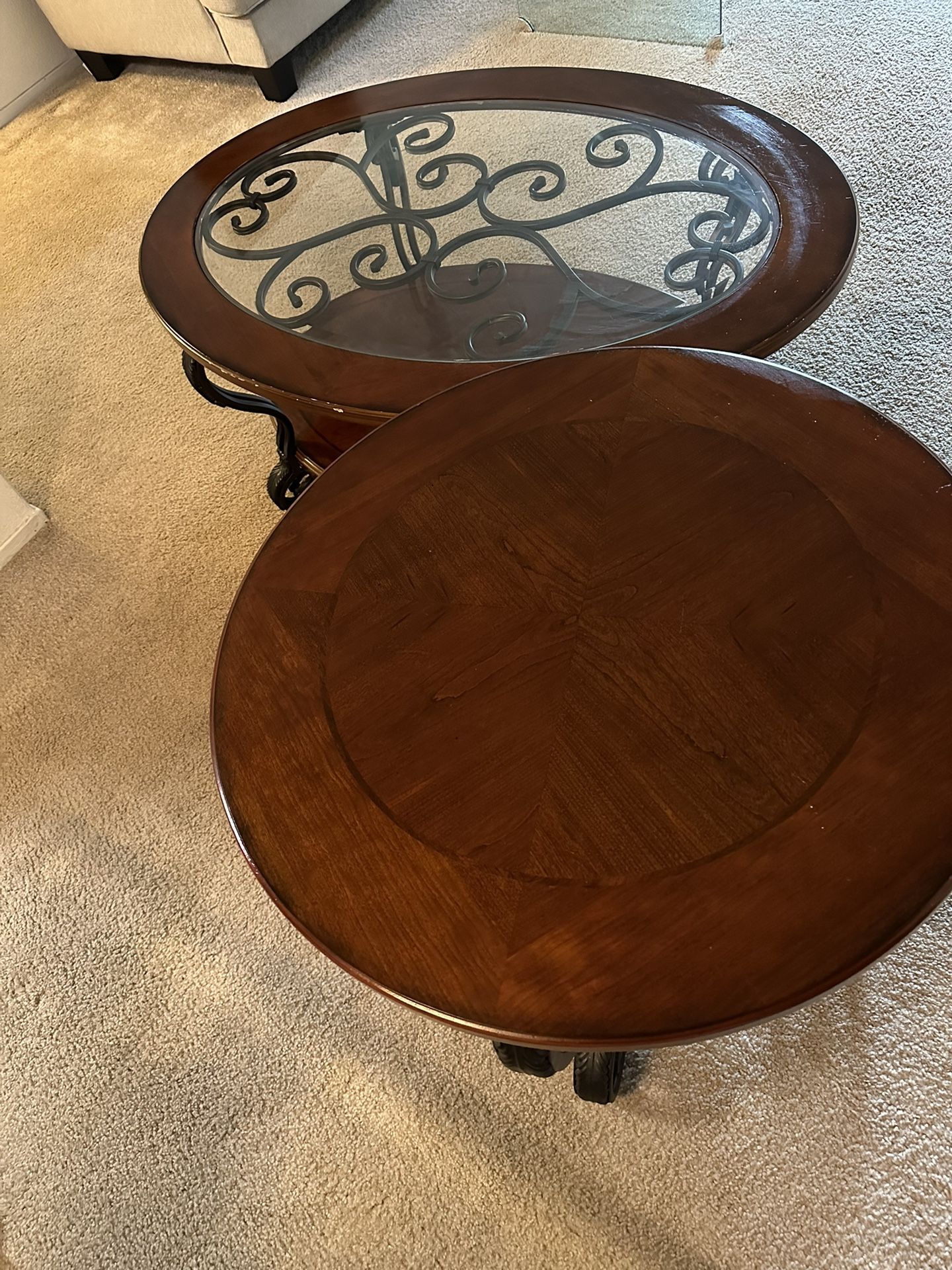 Coffe Table And End Table