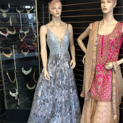 Indian-American evening Dress