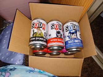 6 Funko Sodas (Pending Pickup)