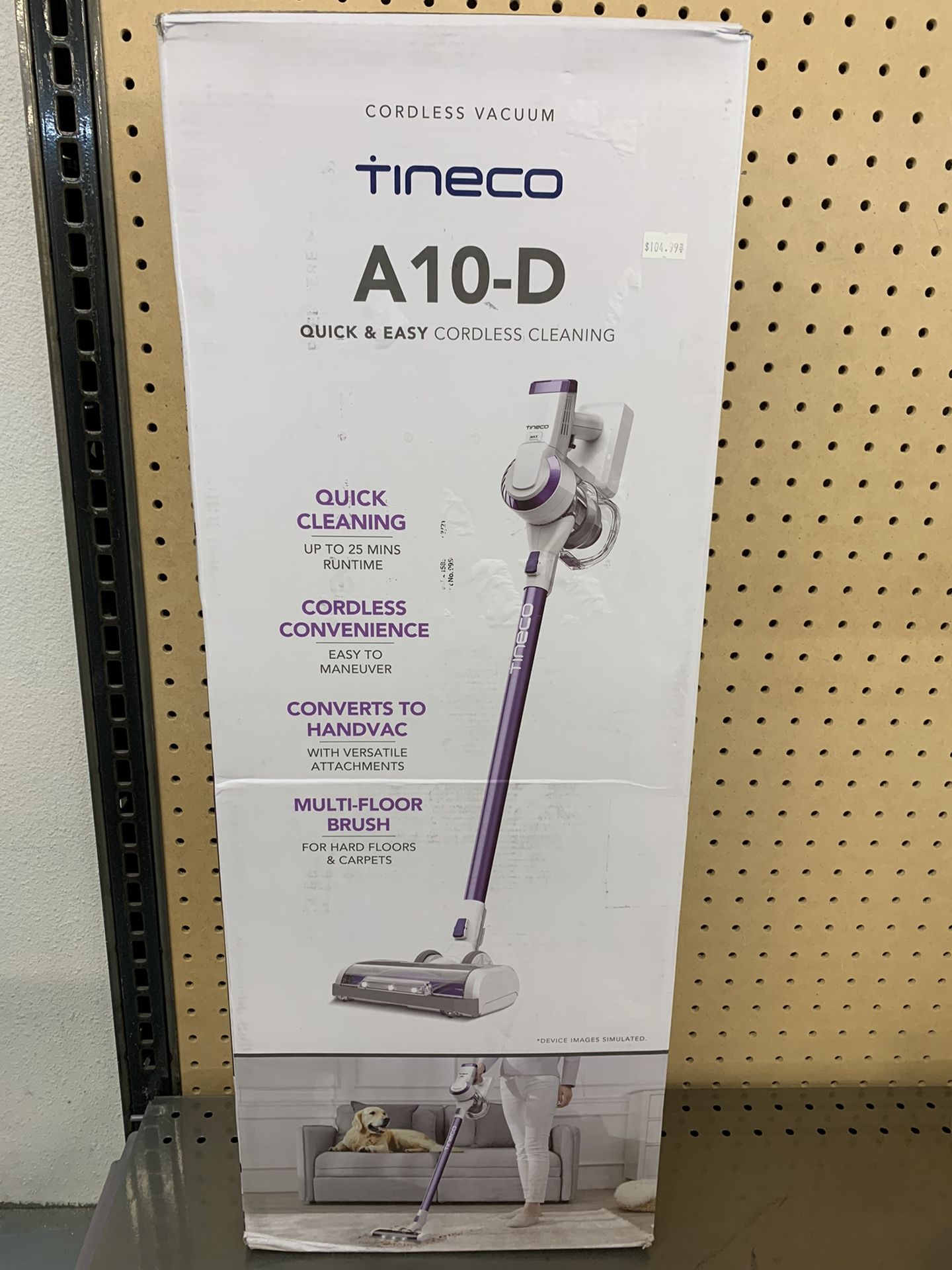 Tineco A10D Lightweight Cordless Stick Vacuum Cleaner for Sale in