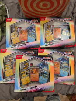 Pokemon Prismatic Evolutions poster collection
