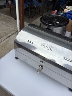 NEW Wolfgang Puck Stainless Steel Stovetop Smoker Complete Set