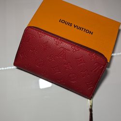 Red LV Wallet 