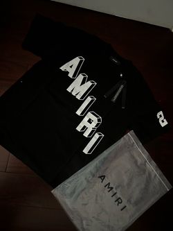 Amiri black and white T-Shirt