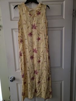 Womans Long Summer Dress Size Sm