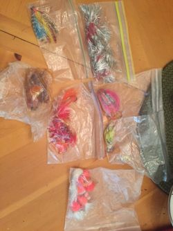 Fly fishing lures salmon trout