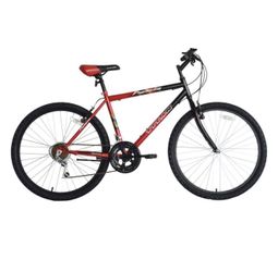 Titan Bikes Pioneer 18-Speed Men's Mountain Bike, Red
