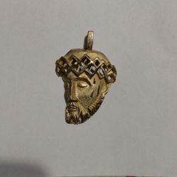 Jesus Christ 14 Kt Gold Plated Charm