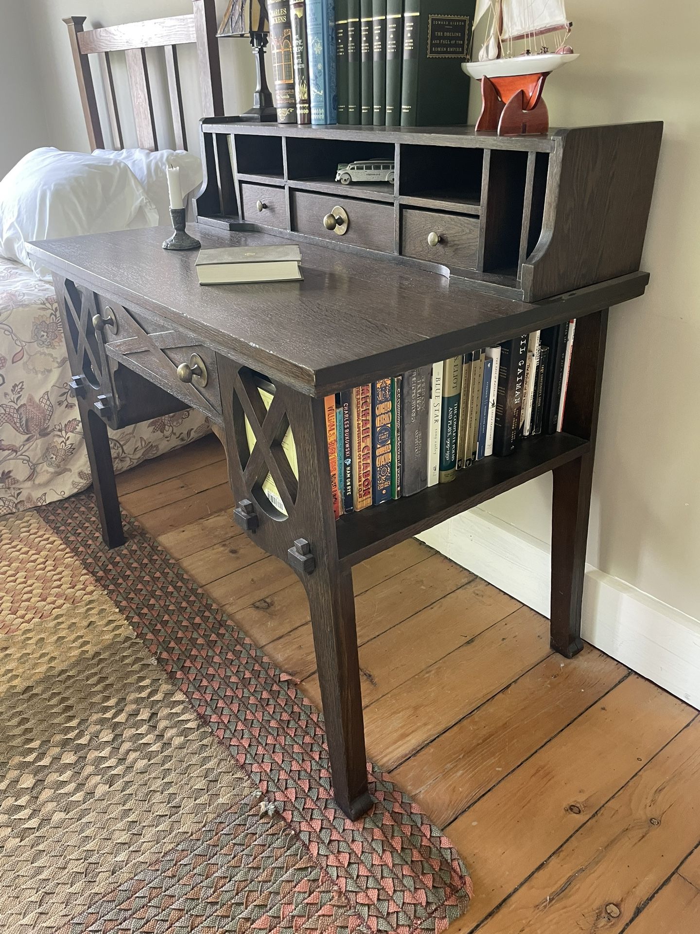 Mission / Arts and Crafts Style Library Desk - Best Offer