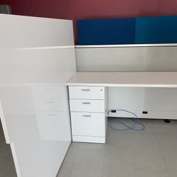 5 Desk And File Cabinet For $5000