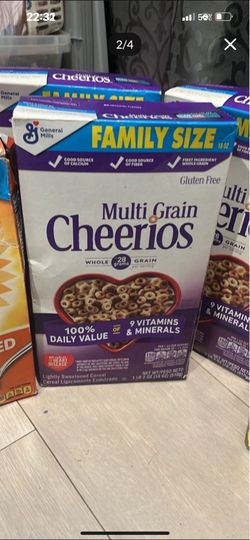 Cereal cheerios    2$ each