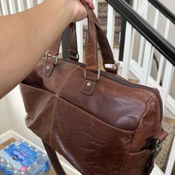 Jack Georges Full-Grain Leather Duffel Bag / Weekender