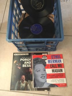 Lot of vintage records