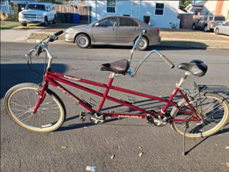 Tandem bicycle