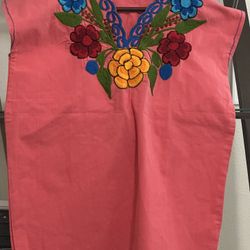 Embroidered Blouse Size Medium