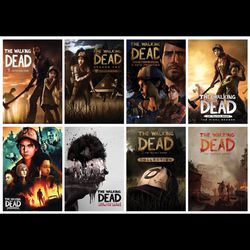 Telltale The Walking Dead Posters 
