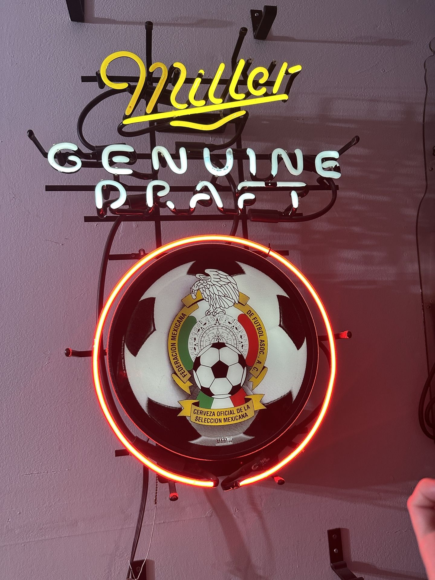 Miller Genuin Draft Neon Sign