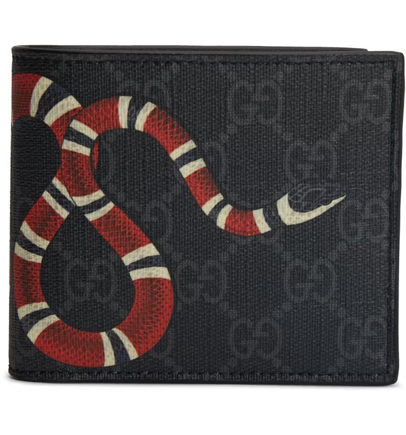 Gucci Kingsnake GG Supreme Wallet – Authentic – Slightly Used