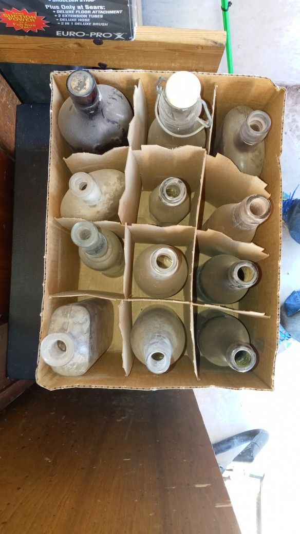 Antique Bottles From Silver City New Mexico