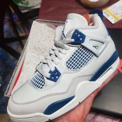 New Military Blue Jordan 4 6.5y