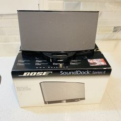 Bose SoundDock Series II 2 Digital Music System Speaker Remote Adapter Open Box