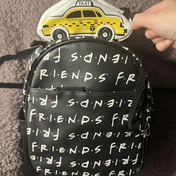 Friends Small Purse Backpack With Coin Purse