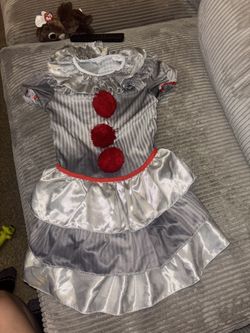 **Girls “IT” Pennywise Costume**