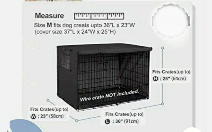 New Dog Crate Cover 