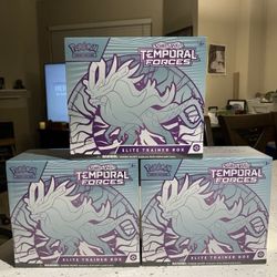 Pokemon Temporal Forces ETB’s 