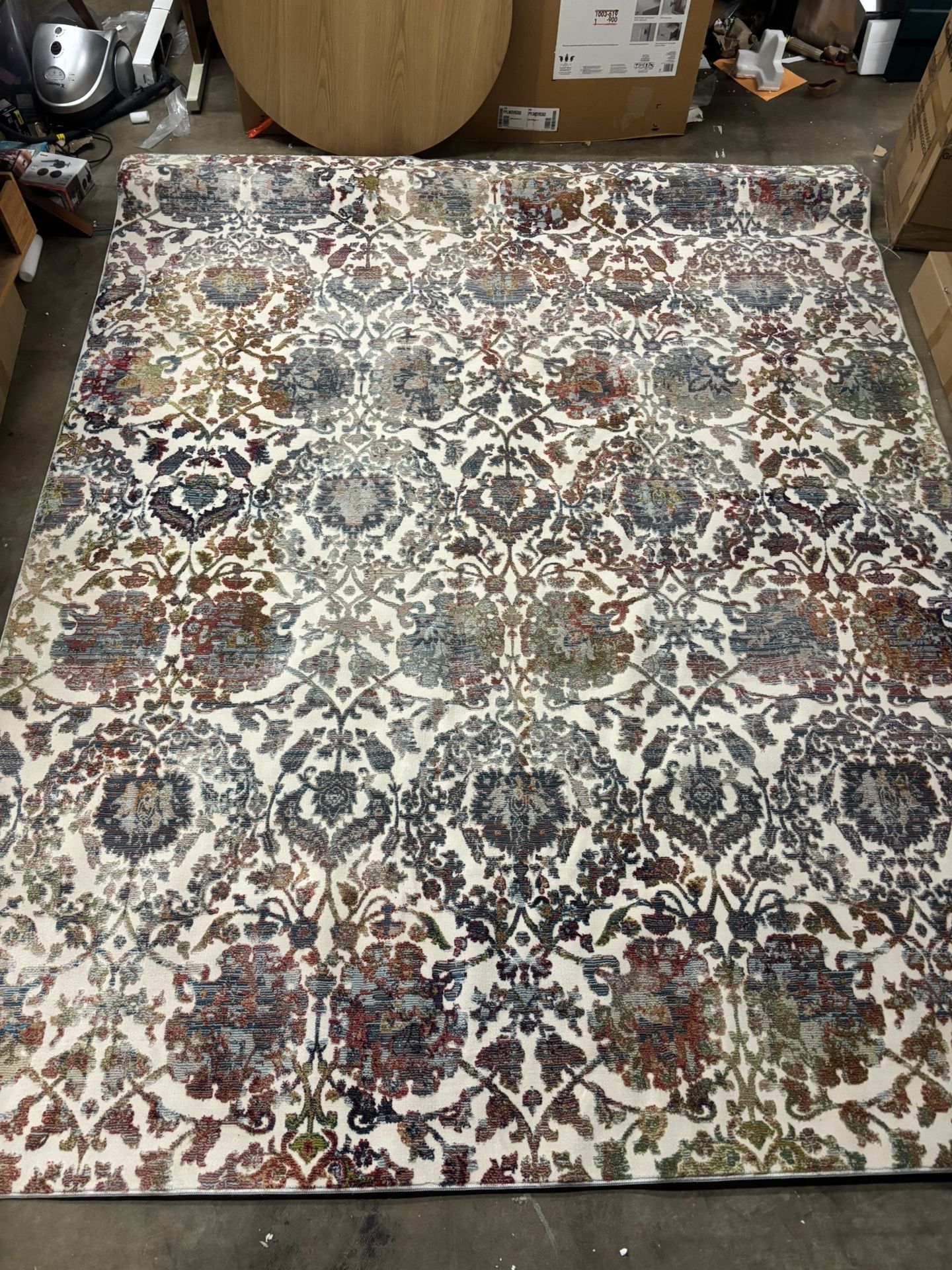 New 7’10” x 9’10” Multicolor Area Rug
