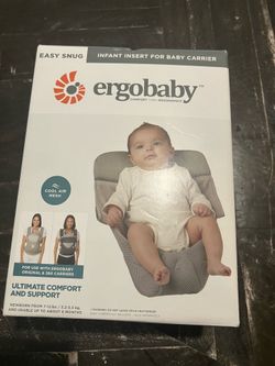 Ergobaby Infant Insert For Carrier Easy Snug Comfort 7-12 lbs - Up To 6 Months