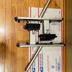 Cannon gimbal mount track, swivel base, adapter plate for downriggers