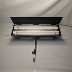 FloLight FL-110HM 2x55W Fluorescent Video Studio Light with Lamps