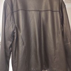 Perry Ellis Portofino Leather Jacket 