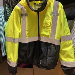 Men’s Size Large Reflective Jacket