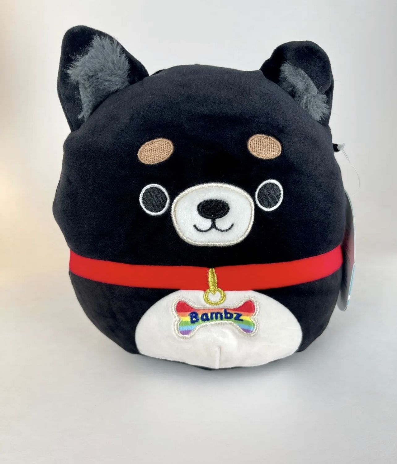 Squishmallows Bambz the Dog 7" Plush Rainbow Dog Plush Canine New NWT