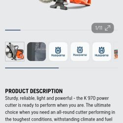 Husqvarna K970 Power Cutter 