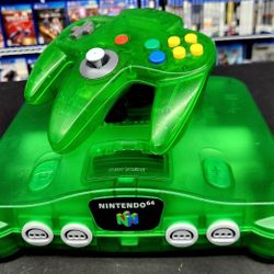 N64 Console Jungle Green Edition