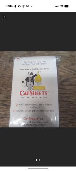 CatSheets Sifting Liner System Kit