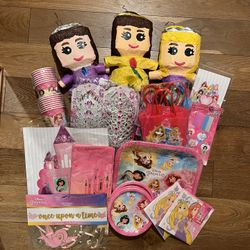 Disney Princess Birthday Party Bundle (18 Items)