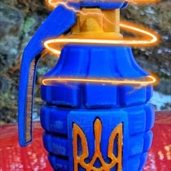 SLAVA UKRAINE-🔱🇺🇦 Hand Grenade💣💣 Replica  Container