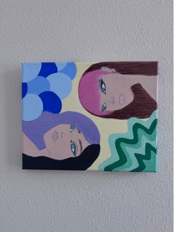 woman painting