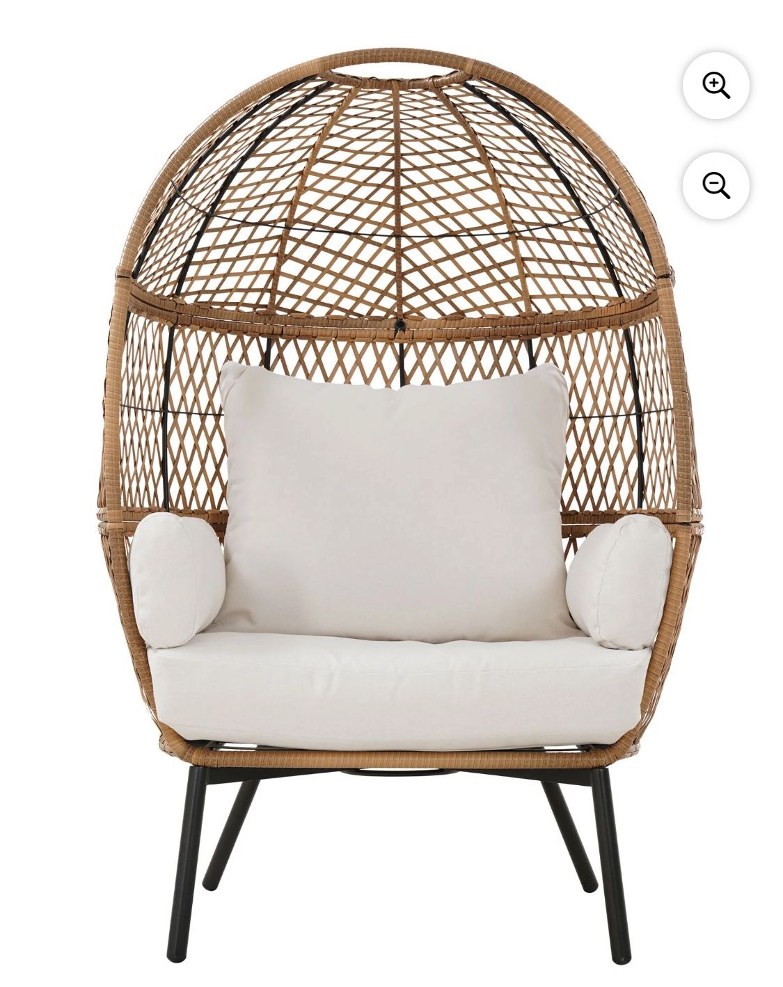 Wicker Egg chair w/ Cushions