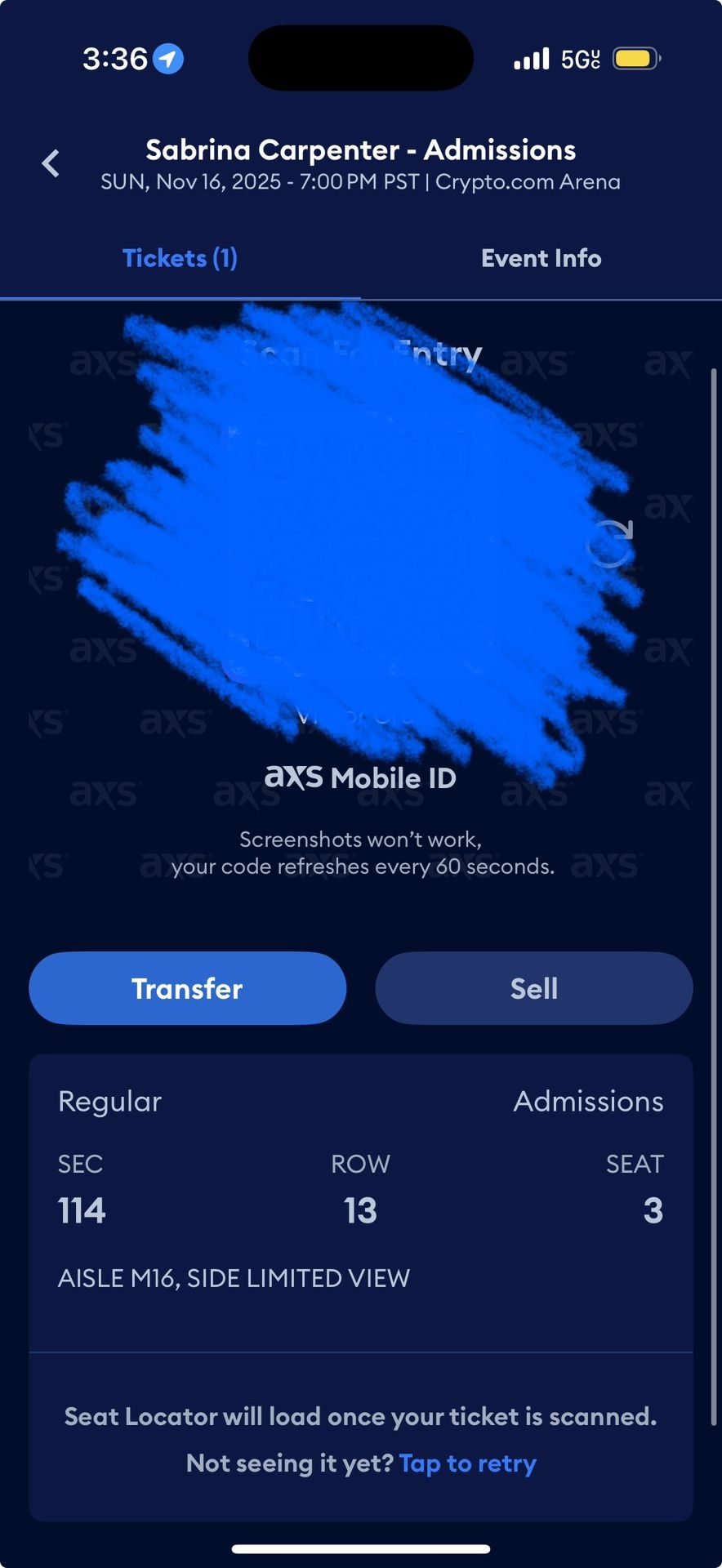 Sabrina Carpenter tonight!