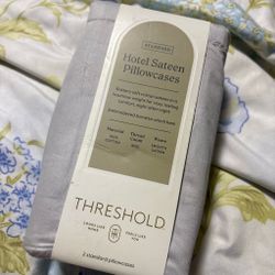 Threshold Hotel Sateen Standard Pillowcases Set of 2