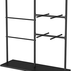 Metal Underwear Rack Clothes Rail,Retail Store Garment Rack Clothing Hanger,Underwear Panty Shorts Bra Display Stand for Boutique/Cloth Store