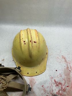 Bullard 502 fiberglass hard hat.